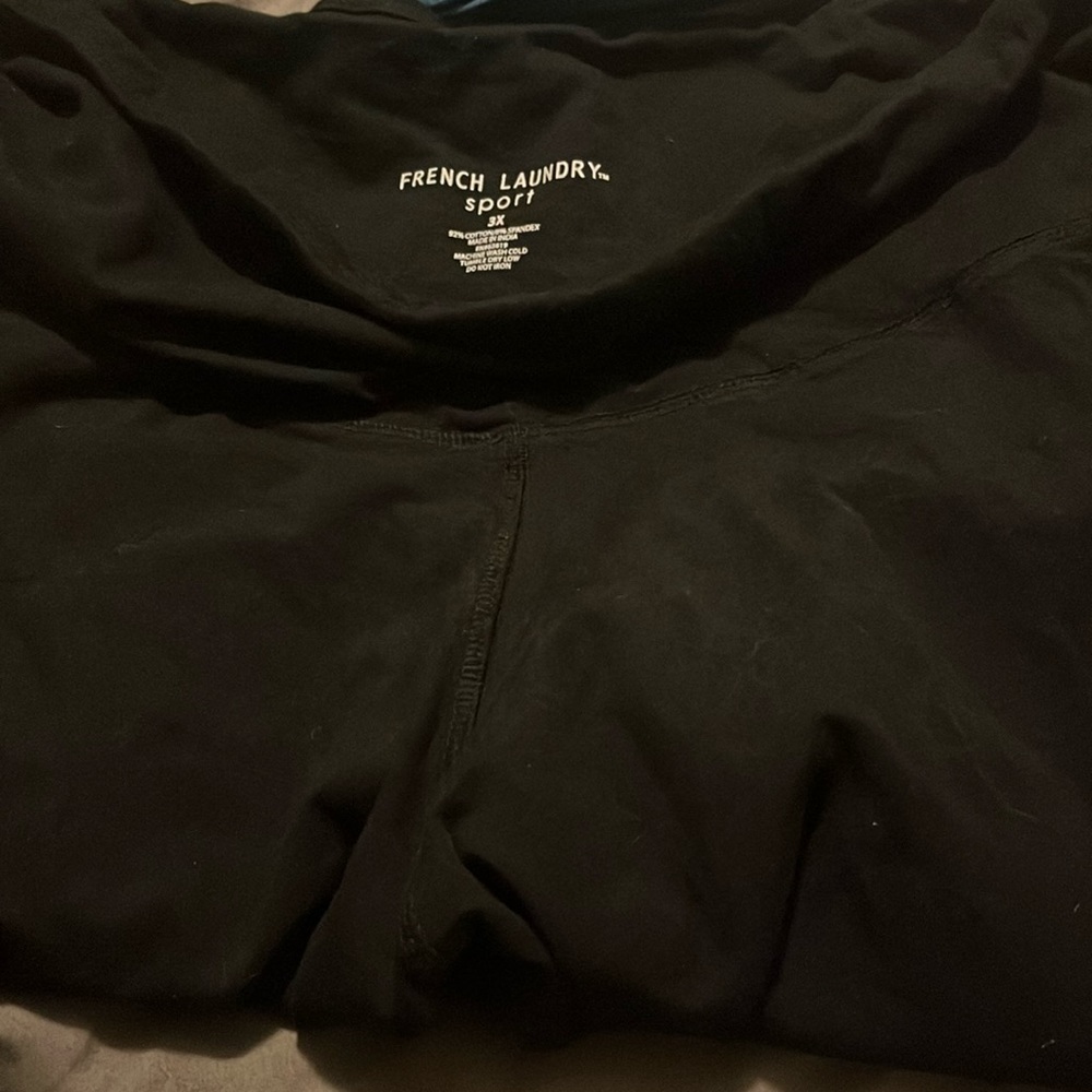 French laundry 3x capri leggings